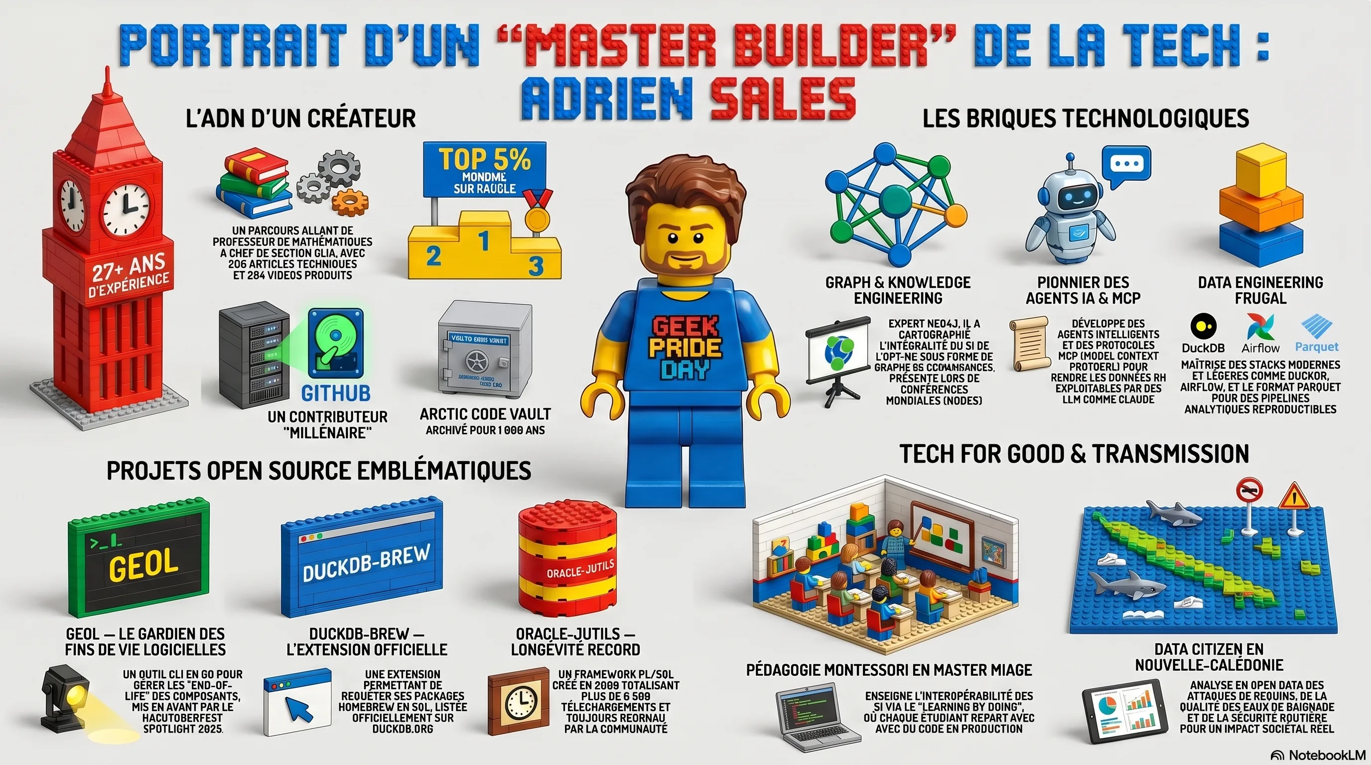 Portrait professionnel Adrien Sales — Master Builder de la Tech